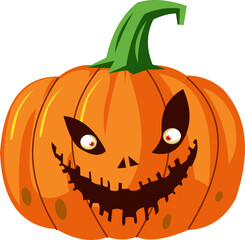 Fototapeta premium Halloween Pumpkin Ghost