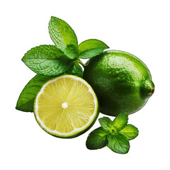 lime and mint soft smooth lighting only png premium