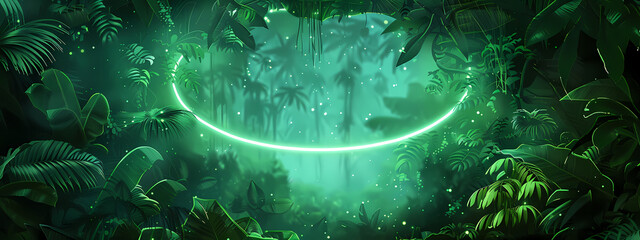 Radiant Canopy: The Neon Forest