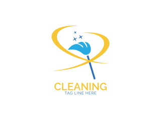 Crisp Cleans Clear Style in Cleaning Logo