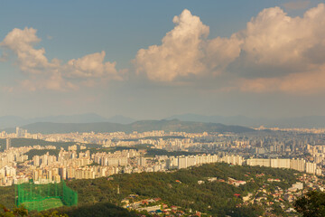 서울 전경 풍경