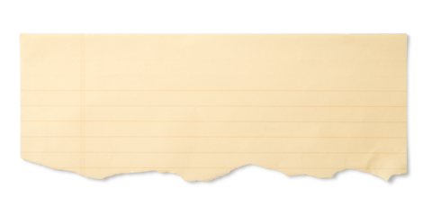 引き裂かれたノートの断片のテクスチャー