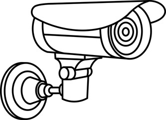 CCTV Line Icon