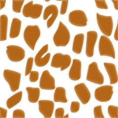 Pattern seamless based on animal skin.Illustration on white and color background.Vector. - 752834776