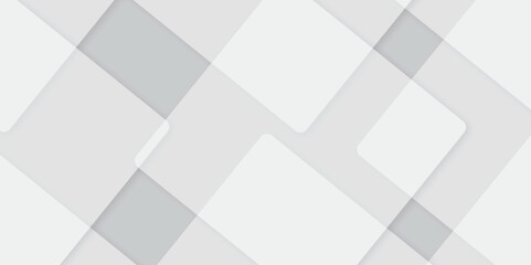 Abstract seamless pattern white and gray geometric luxury gradient lines design. abstract white background. 3d shadow effects, modern design template background. layered geometric triangle shapes.