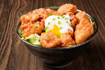 から揚げ丼