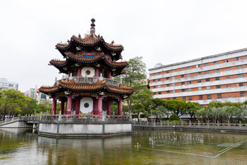 228 Peace Memorial Park in Taipei city