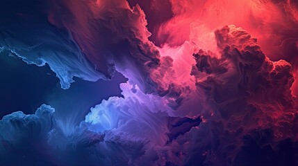 Clouds background. Rain, greyness, thunderstorm, sky, clouds, sun, thunder, hail, lightning, bad weather, downpour, cloudy, weather forecast. Generated by AI - obrazy, fototapety, plakaty