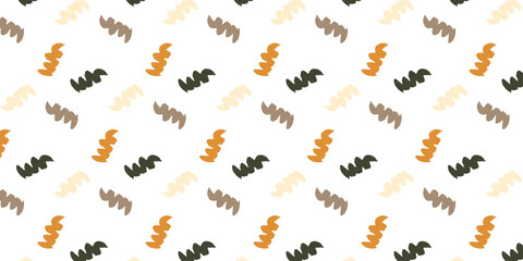 Cute abstract contemporary seamless pattern. Hand drawn unique print with randomly spots and dots and lines. Templates for celebration, ads, branding, banner, cover, label, poster, sales

