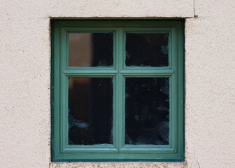 Fototapeta premium old window frame. High quality photo