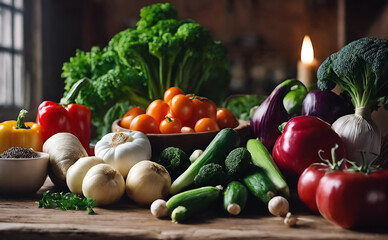 Variété de légumes 
