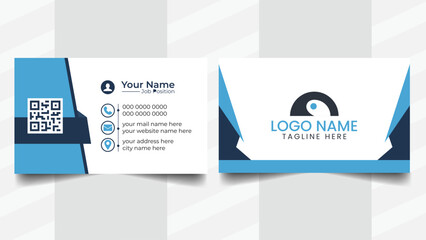 modern and clean business card template design