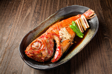 金目鯛の煮付け