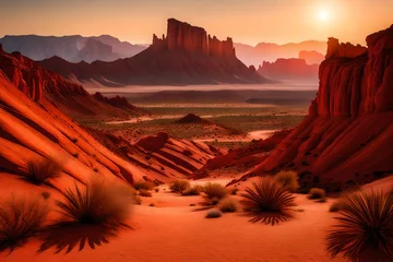 Gardinen valley sunset © usman