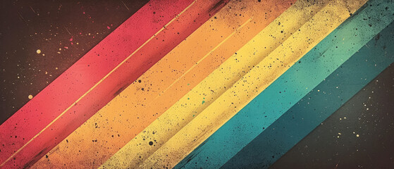 Colorful Grainy gradients Lets bring past present. colorful Texture Vintage Design background banner