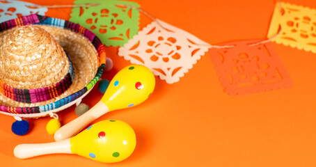 Mexican holiday 5 may Cinco De Mayo.