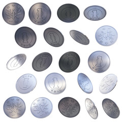 日本円一円玉硬貨￥1円