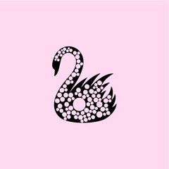 Obraz premium illustration of a swan