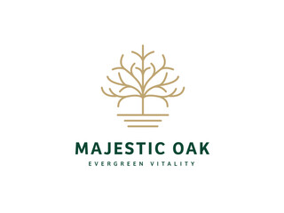 Professional Oak Tree Logo Design