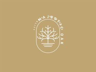 Professional Oak Tree Logo Design