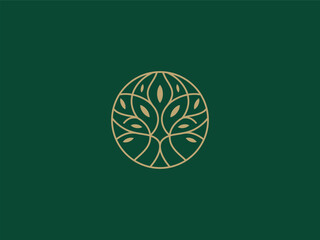 Professional Oak Tree Logo Design