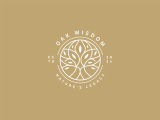 Professional Oak Tree Logo Design