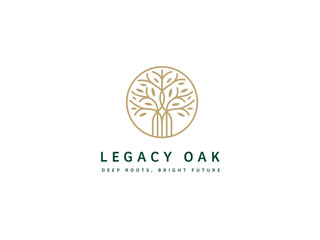 Professional Oak Tree Logo Design