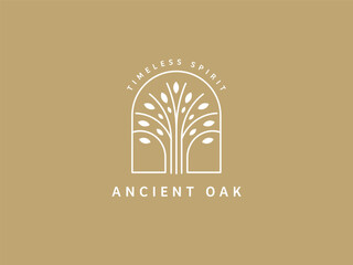 Professional Oak Tree Logo Design