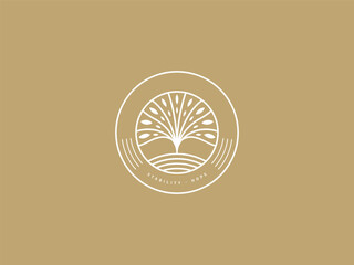 Professional Oak Tree Logo Design