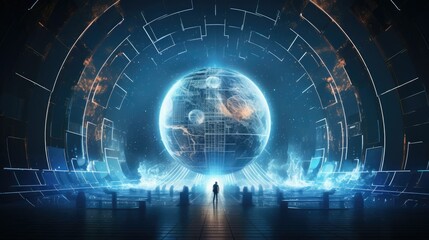 background, generative ai