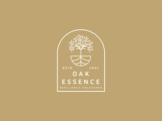 Professional Oak Tree Logo Design