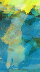 Abstract painted colorful watercolor background