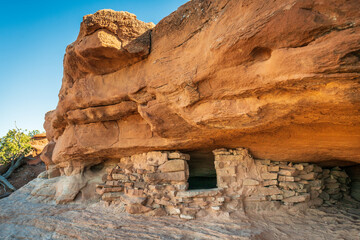 Ancestral Puebloan Ruins at Canyonlands National Park in southeastern Utah