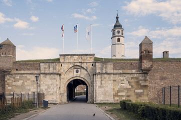 The fortress 'Kalemegdan' at Belgrad (Serbiia)