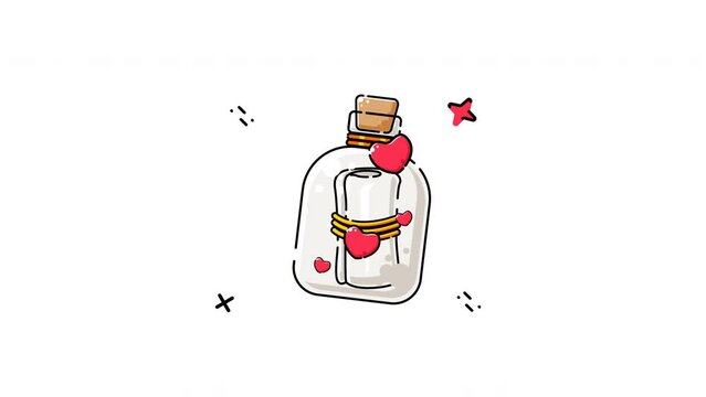 love letter in a bottle