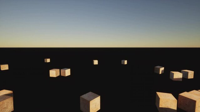 Minecraft intro wall blast alpha channel v02 (alpha channel only in 4k)