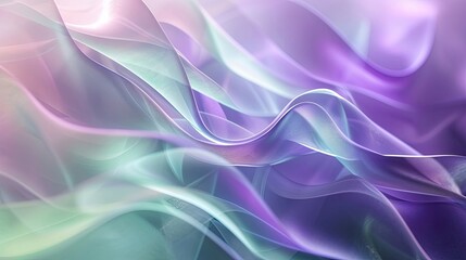 Abstract background translucent layers. Anti design, fluid, artistic, smooth, gradient, soft, ethereal, design, contemporary, digital. Generated by AI