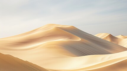 Desert sandy landscape. Camel, oil, temperature, moisture, rock, gorge, excavations, oasis, heat, mirage, thirst, cactus, caravan, Bedouin, water, dune, sun. Generated by AI