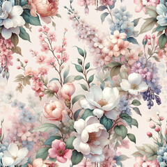 Floral Wallpaper. Floral pattern