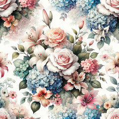 Floral Wallpaper. Floral pattern