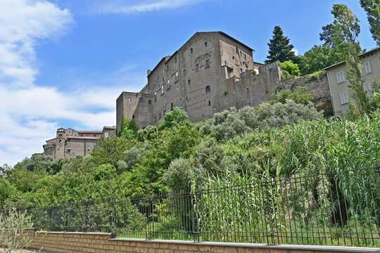 Viterbo - panorama dalla citt&agrave; antica e del palazzo dei Papi - Tuscia Lazio