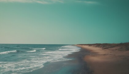 beach and waves