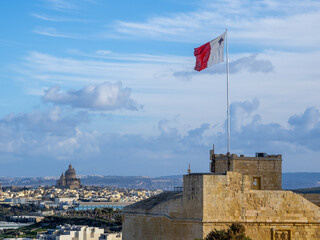 view from gozo