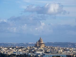 panorama from gozo