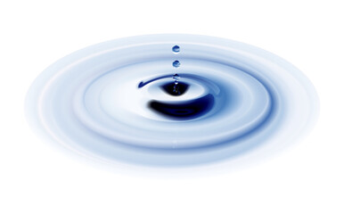 Fototapeta na wymiar water drop dropping in water vector format