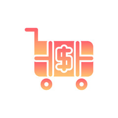 Trolley Flat Gradient Style