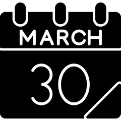 30 March Icon