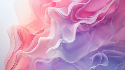 Obraz premium Harmonious background with soft smooth movements.
