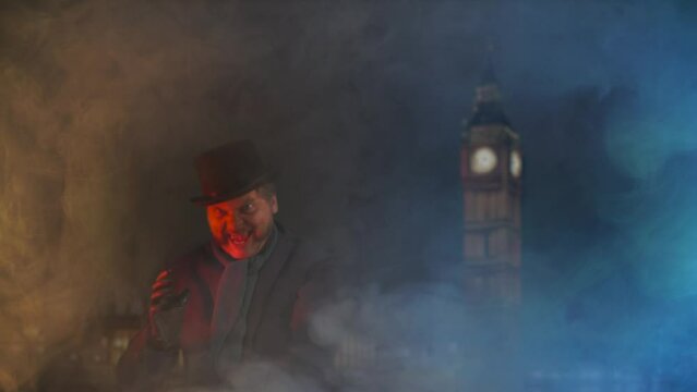 A maniac from 19th century England and London, Jack the Ripper