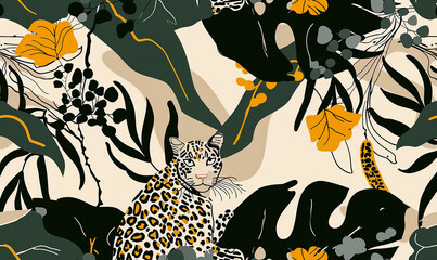 seamless pattern with animals